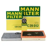 MANN Filter-Set 3-tlg f&uuml;r OPEL Insignia A 1.6 CDTI 120/136 PS