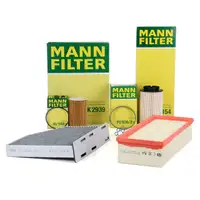 MANN Filter-Set 4-tlg f&uuml;r VW Golf 5 AUDI A3 8P SEAT Altea Leon SKODA Octavia 2 2.0 TDI 16V