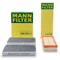 MANN Filter-Set f&uuml;r BMW 5er F10 F11 518d 150/163 PS 520d 190/205/211 PS B47
