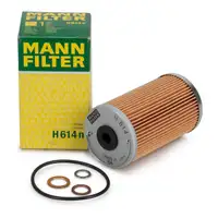 MANN H614N Ölfilter für MERCEDES-BENZ 123 W123 W460 W461 W463 190 W201 T1 601 B602 M102