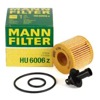 MANN HU6006Z Ölfilter für TOYOTA Avensis T27 Auris Corolla E15 E18 Verso S P12 Yaris P9