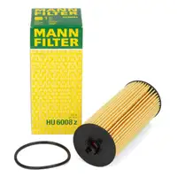 MANN HU6008z Ölfilter für MERCEDES W205 S205 W212 S212 W213 S213 X253 X156 M177 M133 M157