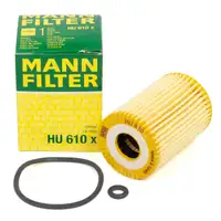MANN HU610x Oil Filter for Mercedes-Benz A-Class W168 A140&ndash;A210 Vaneo 414 1.6 M166