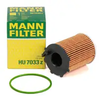 MANN HU7033Z Ölfilter für CITROEN C3 C4 OPEL Crossland Grandland PEUGEOT 208 301 308 1.6D