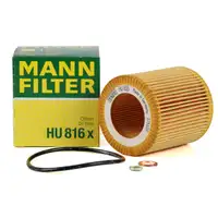 MANN HU816x &Ouml;lfilter f&uuml;r BMW 1er 2er 3er 4er 5er 6er 7er X1 X3 X4 X5 X6 Z4 11427953129