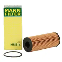 MANN HU831x &Ouml;lfilter f&uuml;r AUDI A4 A5 A6 A8 Q7 VW Phaeton Touareg 2.7/3.0/4.2 TDI