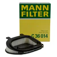 MANN C36014 Luftfilter f&uuml;r BMW X3 F25 18/20/30 d X5 E70 30/40 d F15 25 d X6 E71 30/40 d