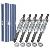 5x MEYLE 0140201039 Gl&uuml;hkerze f&uuml;r MERCEDES 190 W201 W123 W124 W460 Sprinter OM602 OM617