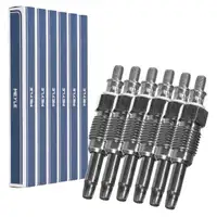6x MEYLE 1000201032 Gl&uuml;hkerze f&uuml;r VW LT 1 VOLVO 240 740 760 940 1 2 960 2.4 D/TD
