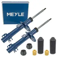2x MEYLE Sto&szlig;d&auml;mpfer + Staubschutz + Domlager f&uuml;r VW Polo 5 8X Ibiza 4 Fabia 3 Rapid vorne