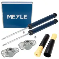 2x MEYLE Sto&szlig;d&auml;mpfer + Staubschutz + Domlager f&uuml;r VW Golf 5 6/Plus Jetta 3 3 hinten