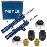 2x MEYLE Sto&szlig;d&auml;mpfer + Staubschutz + Domlager f&uuml;r BMW E90 E91 E92 Standard Fahrwerk vorne