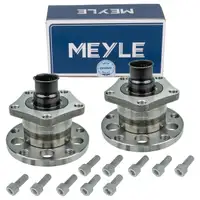 2x MEYLE 1007520001 Radnabe f&uuml;r VW Passat B5 B5.5 AUDI A6 SKODA Superb 1 hinten 8E0501611J