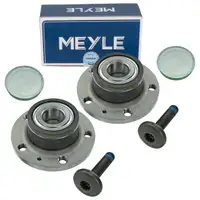 2x MEYLE Radnabe f&uuml;r VW Golf 5 6 Passat B6 B7 Tiguan Touran A3 8P Q3 8U hinten 5WF501611A