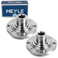 2x MEYLE 1004070007 Radnabe f&uuml;r VW Golf 2 3 Jetta 2 Passat Vento ohne ABS vorne 357407615E
