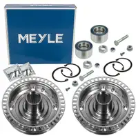 2x MEYLE Radnabe + Radlager f&uuml;r VW Polo 3 6N2 SEAT Arosa 6H1 mit ABS vorne