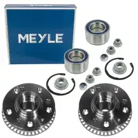 2x MEYLE Radnabe + Radlager f&uuml;r VW Golf 4 Bora A3 8L 8N Leon Toledo 1M Octavia 1 2 vorne