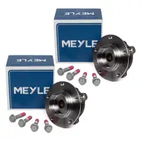 2x MEYLE 3003122101 Radnabe Radlager f&uuml;r BMW 5er Limo/Touring mit ABS vorne 31221093427