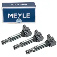 3x MEYLE 1008850040 Z&uuml;ndspule f&uuml;r VW Polo 4 5 SEAT Ibiza 3 4 SKODA Fabia 1 2 Roomster 1.2