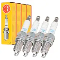 4x NGK 1691 ZKR7A-10 Zündkerze für FIAT 500 312_ Panda 169_ Punto 199_ 1.2 1.4