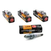 4x NGK 6342 Z&uuml;ndkerze V-Line 29 f&uuml;r MERCEDES-BENZ W168 W202 414 903 R170 VW Golf 3 T4