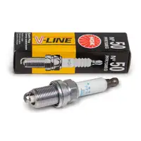 NGK 94976 Z&uuml;ndkerze V-LINE 50 f&uuml;r AUDI A3 8P A4 A5 SEAT Leon 1P SKODA Octavia 2 Golf 5 6
