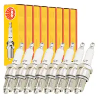 8x NGK 2412 BP7ES Z&uuml;ndkerze f&uuml;r MERCEDES-BENZ W108 W109 W111 W112 280 SE 3.5 200 PS M116