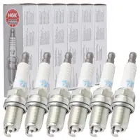 6x NGK 7658 IFR6J11 Z&uuml;ndkerze f&uuml;r SUZUKI Grand Vitara 1 FT HT 2.5/2.7 V6 24V 4x4 158-184