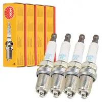 4x NGK 3783 BKR6ES Z&uuml;ndkerze f&uuml;r CITROEN DACIA FIAT HYUNDAI KIA PEUGEOT RENAULT SKODA