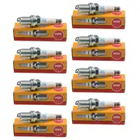 8x NGK 7642 BKR5EZ Z&uuml;ndkerze f&uuml;r MERCEDES-BENZ W124 W210 W140 R129 M119