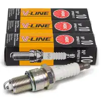3x NGK 3577 Z&uuml;ndkerze V-LINE 10 f&uuml;r TOYOTA Corolla HONDA Civic 1 3 DAIHATSU Move Cuore 4