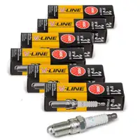 6x NGK 6344 PTR5D-10 Z&uuml;ndkerze V-LINE 31 f&uuml;r FORD Cougar Escort 5 6 Mondeo 2 Orion 3 4