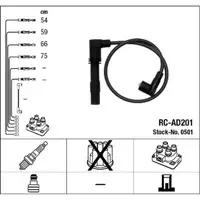 NGK 0501 RC-AD201 Ignition Cable Set