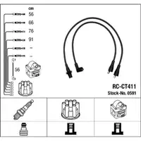 NGK 0591 RC-CT411 Z&uuml;ndkabelsatz Z&uuml;ndleitungssatz
