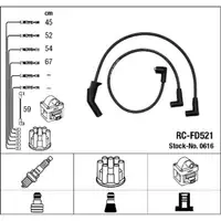 NGK 0616 RC-FD521 Ignition Cable Set