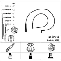 NGK 0628 RC-FD533 Z&uuml;ndkabelsatz Z&uuml;ndleitungssatz
