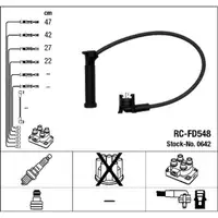 NGK 0642 RC-FD548 Ignition Cable Set