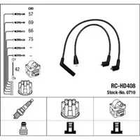 NGK 0710 RC-HD408 Ignition Cable Set
