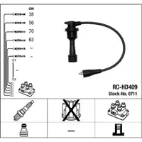NGK 0711 RC-HD409 Ignition Cable Set