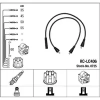 NGK 0725 RC-LC406 Z&uuml;ndkabelsatz Z&uuml;ndleitungssatz