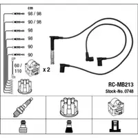 NGK 0748 RC-MB213 Ignition Cable Set
