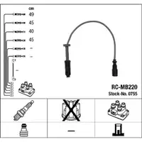 NGK 0755 RC-MB220 Ignition Cable Set