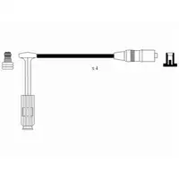 NGK 0755 RC-MB220 Ignition Cable Set