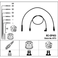 NGK 0773 RC-OP403 Z&uuml;ndkabelsatz Z&uuml;ndleitungssatz