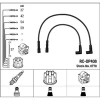 NGK 0778 RC-OP408 Z&uuml;ndkabelsatz Z&uuml;ndleitungssatz