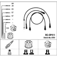 NGK 0781 RC-OP411 Z&uuml;ndkabelsatz Z&uuml;ndleitungssatz