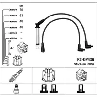 NGK 0806 RC-OP436 Z&uuml;ndkabelsatz Z&uuml;ndleitungssatz
