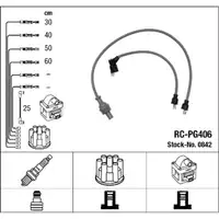 NGK 0842 RC-PG406 Z&uuml;ndkabelsatz Z&uuml;ndleitungssatz