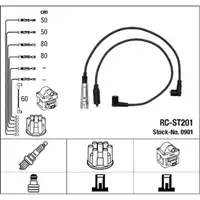 NGK 0901 RC-ST201 Z&uuml;ndkabelsatz Z&uuml;ndleitungssatz