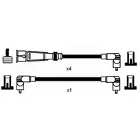 NGK 0941 RC-VW210 Ignition Cable Set for VW Golf 2, 3; Passat B2, B3, B4; Polo 2, 3; Transporter T3, T4